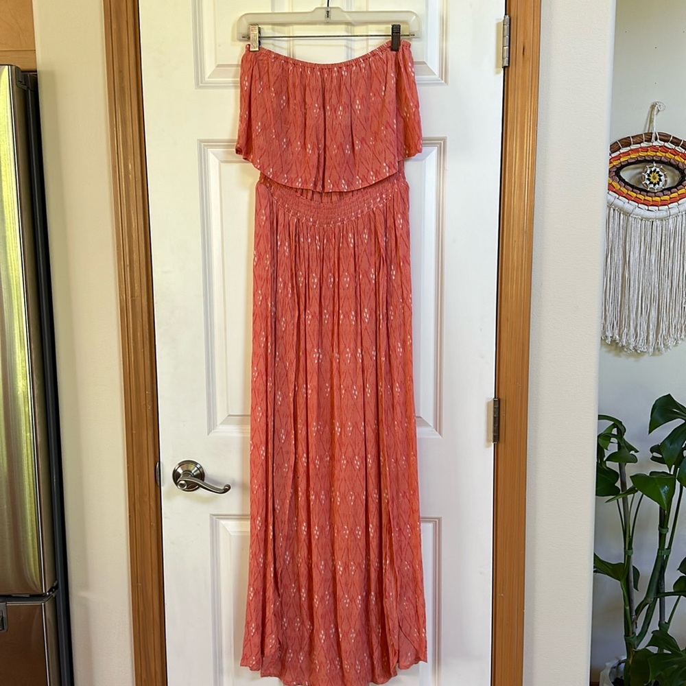 Rip Curl strapless maxi dress